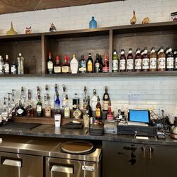Another Broken Egg Cafe - Bar area, March 2026.