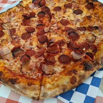 Pizza Marvin - Pepperoni and bacon - Pizza Near Me - Providence, Rhode Island