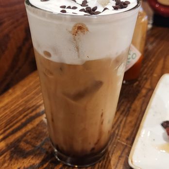 First Watch - Chocolate chip iced coffee - Waffles Near Me - Falls Church, Virginia