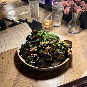 Bread & Butter - Red Curry Mussels - Comfort Food Near Me - Onancock, Virginia