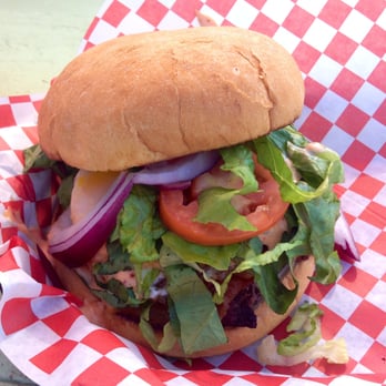 The Stonehouse Wood Fire Grill - The Wake Up Burger - Food Trucks Near Me - Austin, Texas The Stonehouse Wood Fire Grill - The Wake Up Burger - Food Trucks Near Me - Austin, Texas