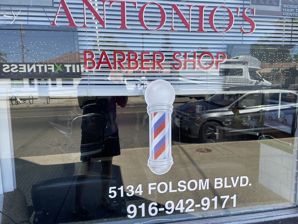 Antonio's Barbershop Logo