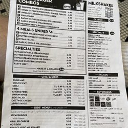 Steak ’n Shake - Menu