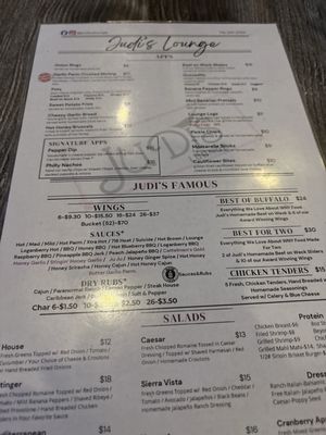 Menu photo 1 Judi's Lounge Bar & Grill Niagara Falls, NY