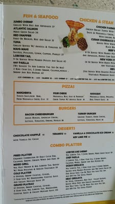 Menu photo 7 On Ocean 7 Cafe Miami Beach, FL Menu photo 7 On Ocean 7 Cafe Miami Beach, FL