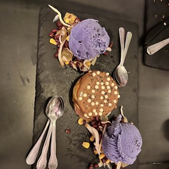Bayan Ko - Ube ice cream and flan - Cuban Near Me - Chicago, Illinois Bayan Ko - Ube ice cream and flan - Cuban Near Me - Chicago, Illinois