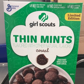 PriceRite of Lynn - a box of girl scouts thin mints cereal - Grocery Near Me - Lynn, Massachusetts PriceRite of Lynn - a box of girl scouts thin mints cereal - Grocery Near Me - Lynn, Massachusetts
