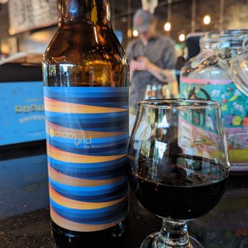 Hop Asylum - Hard to find Modern Times Brewing Chaos Grid stout. This bourbon barrel-aged beer. coconut, vanilla beans, cocoa nibs, almonds, and coffee. - Beer Bar Near Me - Brentwood, California Hop Asylum - Hard to find Modern Times Brewing Chaos Grid stout. This bourbon barrel-aged beer. coconut, vanilla beans, cocoa nibs, almonds, and coffee. - Beer Bar Near Me - Brentwood, California
