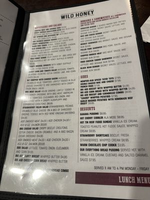 Menu photo 3 Wild Honey BBQ Atlantic City, NJ Menu photo 3 Wild Honey BBQ Atlantic City, NJ