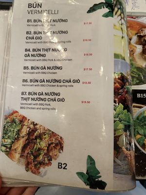 Menu photo 1 Pho Ngoc Yen Restaurant Mississauga, ON Menu photo 1 Pho Ngoc Yen Restaurant Mississauga, ON