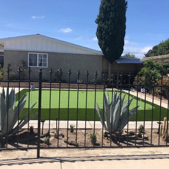 RD Turf and Putting Greens - Street view. We're the first ones in our neighborhood to transform our front lawn into putting green. - Artificial Turf Near Me RD Turf and Putting Greens - Street view. We're the first ones in our neighborhood to transform our front lawn into putting green. - Artificial Turf Near Me