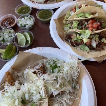 Rubio's Coastal Grill - Fish Taco Especial Steak Classic Tacos - Mexican Near Me - Palmdale, California