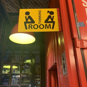The Grounds of Brooklyn - This is their bathroom. - New American Near Me - Brooklyn, New York