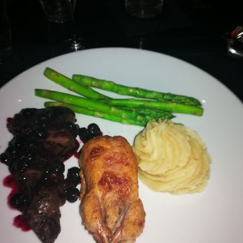 Next Bistro - Veal stuffed Quail and Elk tenderloin - Mediterranean Near Me - Colleyville, Texas