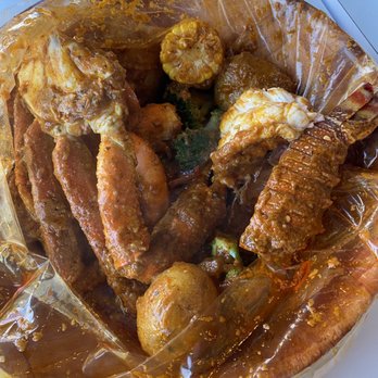 Ben's Crab Uniondale - Lobster tail (1pc) Snow Crab 1/2lb & Shrimp 1/2 lb (head off) - Seafood Near Me - Uniondale, New York Ben's Crab Uniondale - Lobster tail (1pc) Snow Crab 1/2lb & Shrimp 1/2 lb (head off) - Seafood Near Me - Uniondale, New York