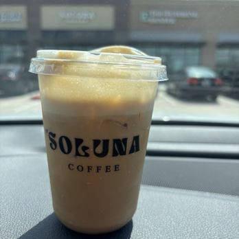 Soluna Coffee - Smoked sea salt maple latte w/ extra shot of expresso - Coffee & Tea Near Me - Katy, Texas Soluna Coffee - Smoked sea salt maple latte w/ extra shot of expresso - Coffee & Tea Near Me - Katy, Texas