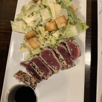 Back Room Steakhouse - Classic Caesar Salad Asian Seared Ahi Tuna* - Steakhouses Near Me - Apopka, Florida