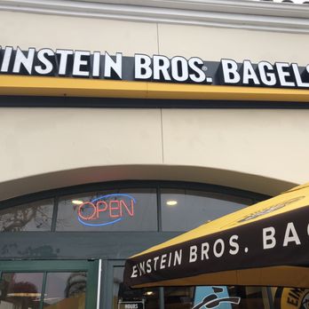 Einstein Bros. Bagels - One of our favorite bagel franchises. Small location though. - Bagels Near Me - Chula Vista, California Einstein Bros. Bagels - One of our favorite bagel franchises. Small location though. - Bagels Near Me - Chula Vista, California