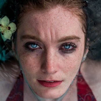 Aperture Horizons Photography - Modeling session - Niki Leigh - Pool: Sorrowful Woman - Session Photography Near Me