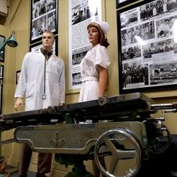 Camp Roberts Historical Museum - Exhibits on the huge WWII station hospital.