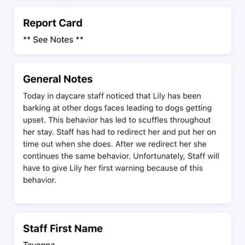 bark! bark! - Her last report card with a warning - Pet Groomers Near Me - Signal Hill, California bark! bark! - Her last report card with a warning - Pet Groomers Near Me - Signal Hill, California