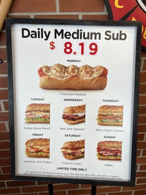 Menu photo 1 Firehouse Subs Katy, TX Menu photo 1 Firehouse Subs Katy, TX