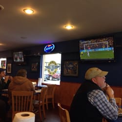Wings to Go - They have 5 large flat screen TVs.