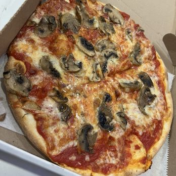 Regina's Cafe & Pizzeria - 10" Round Personal Pizza with mushroom - Pizza Near Me - Flushing, New York Regina's Cafe & Pizzeria - 10" Round Personal Pizza with mushroom - Pizza Near Me - Flushing, New York