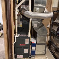 AG Heating & Cooling - Interior fan, evaporator and heat exchanger