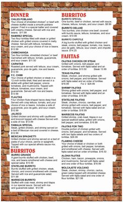 Menu photo 4 La Familia West Point, GA
