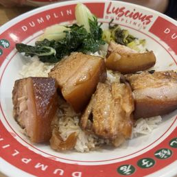 Pork Belly and Rice. So good. Pork Belly and Rice. So good.