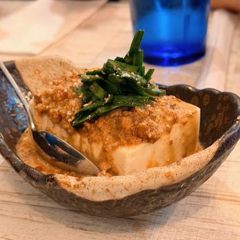 ABURIYA IBUSHI - Cold tofu with spicy minced meat - Japanese Near Me - Honolulu, Hawaii