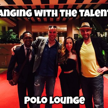 Polo Lounge - Hanging with Pianist David after a night in The Legendary Polo Lounge. - New American Near Me - Beverly Hills, California