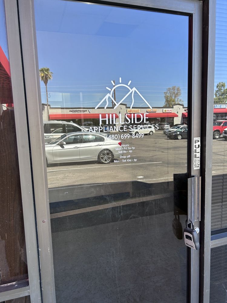 HILLSIDE APPLIANCE SERVICES 1207 N Country Club Dr, Mesa, Arizona Appliances Phone Number
