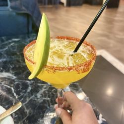 El Manjar Mexican Grill - Margarita from the happy hour! So good!