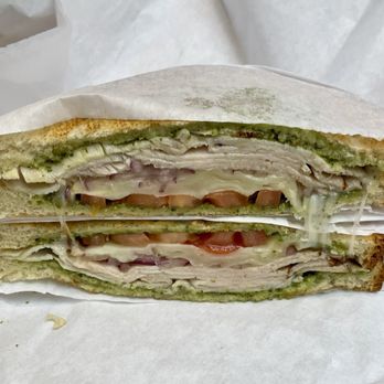 La Matcha Cafe - Turkey Pesto Sandwich ($11.49) - Coffee & Tea Near Me - Burlingame, California