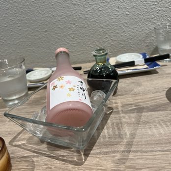 Shiro Kuma Sushi - Sayuri sake - Sushi Bars Near Me - San Rafael, California