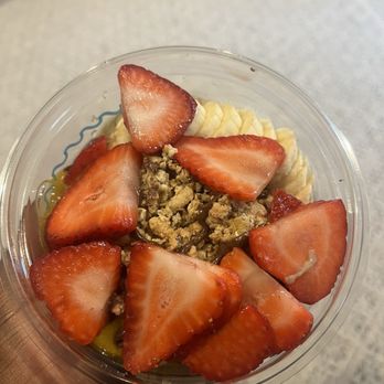Playa Bowls - Custom Mango Bowl- Includes Granola - Coffee & Tea Near Me - Woodbridge, New Jersey Playa Bowls - Custom Mango Bowl- Includes Granola - Coffee & Tea Near Me - Woodbridge, New Jersey