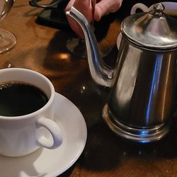 The Brook Tavern - Coffee for two.