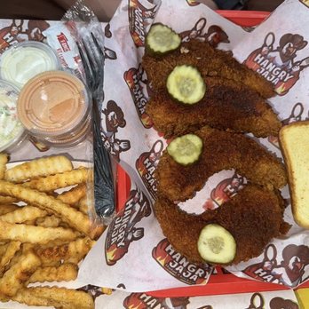 Hangry JAJA - 4 temder 4 Piece Tender Combo - Too cluckin hot - Fast Food Near Me - Grand Prairie, Texas Hangry JAJA - 4 temder 4 Piece Tender Combo - Too cluckin hot - Fast Food Near Me - Grand Prairie, Texas