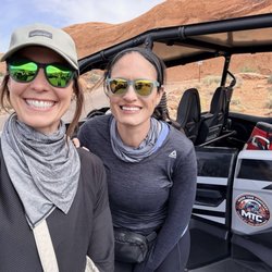 Moab Tour Company - After practice run, pre course