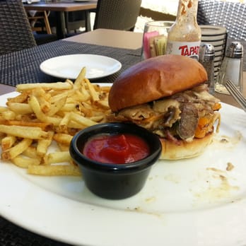 Sbicca Del Mar - Cheese steak, made with shaved pork prime rib. Fantastic. - Wine Bars Near Me - Del Mar, California