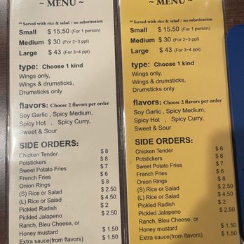 The Chicken On Fire - Menu - Chicken Wings Near Me - Castro Valley, California The Chicken On Fire - Menu - Chicken Wings Near Me - Castro Valley, California