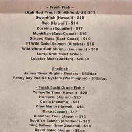 Prices
