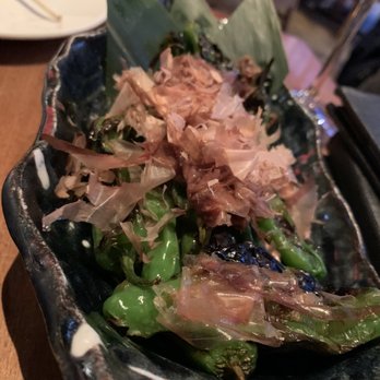 Roka Akor - Chicago - Robata Grilled Japanese Shishito Peppers - Sushi Bars Near Me - Chicago, Illinois Roka Akor - Chicago - Robata Grilled Japanese Shishito Peppers - Sushi Bars Near Me - Chicago, Illinois