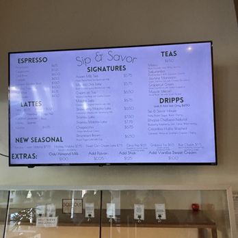 Sip & Savor - Coffee & Tea Near Me - Fullerton, California