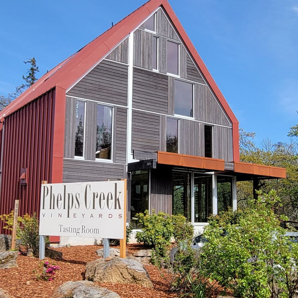Phelps Creek Vineyards - Streetview - Wine Tasting Room Near Me - Hood River, Oregon Phelps Creek Vineyards - Streetview - Wine Tasting Room Near Me - Hood River, Oregon