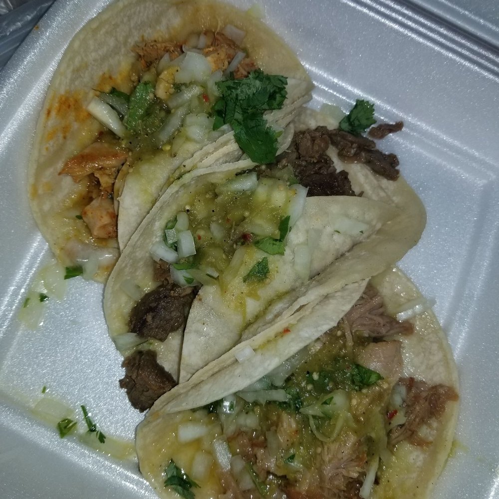 Don Chico's - I love don chicos but their tacos are not my fave. This is a chicken, carde asada, and carnita taco spread. - Mexican Near Me - Oregon City, Oregon Don Chico's - I love don chicos but their tacos are not my fave. This is a chicken, carde asada, and carnita taco spread. - Mexican Near Me - Oregon City, Oregon
