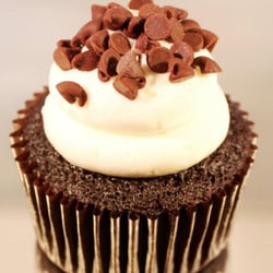 Forever Sweet Bakery - Chocolate Vanilla Cupcake with miny Chocolate chips, Yum!
