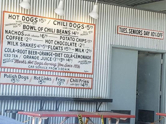 Mark's Hot Dogs by null